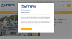 Desktop Screenshot of matthys.net